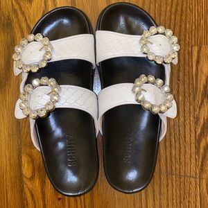 Schutz Ariel embellished sandal - size 8.5